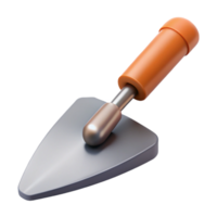 alluring distinctive Trowel with concrete residue NO BACKGROUND with Transparent Background. png