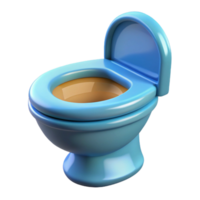 calm vibrant Toilet bowl NO BACKGROUND with Transparent Background. authentic png