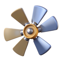 remarkable renaissance Ceiling fan blade NO BACKGROUND with Transparent Background. 8K png