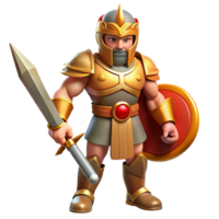 glorious mysterious retro Ares, God of War, holding sword, NO BACKGROUND with Transparent Background. exclusive png