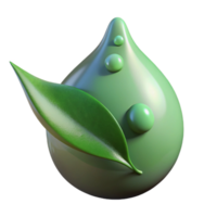 extraordinary baroque Close-up of a dewdrop on a leaf leaf cropped out NO BACKGROUND with Transparent Background. artisan png