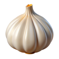 nostalgic splendid Garlic bulb NO BACKGROUND with Transparent Background. museum quality png