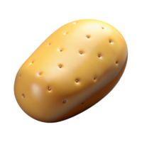 sumptuous timeless Potato NO BACKGROUND with Transparent Background. png