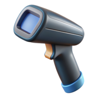 timeless renaissance A barcode scanner, handheld. NO BACKGROUND with Transparent Background. detailed png
