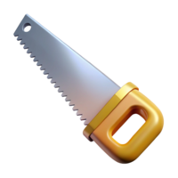 whimsical fascinating A saw, hand saw. NO BACKGROUND with Transparent Background. precision png