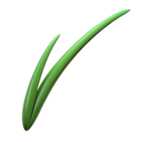 majestic ethereal artistic Single blade of grass NO BACKGROUND with Transparent Background. flawless png