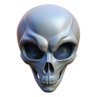 alluring exceptional Alien skull with intricate bone structure NO BACKGROUND with Transparent Background. png