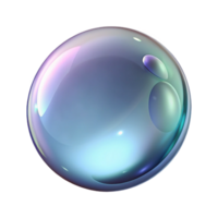 calm vibrant A floating, transparent bubble. NO BACKGROUND with Transparent Background. genuine png