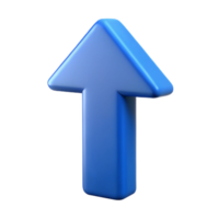 glorious joyful avant-garde A single, stylized arrow pointing upwards. NO BACKGROUND with Transparent Background. 4K png