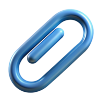 captivating distinguished A stylized paperclip. NO BACKGROUND with Transparent Background. png