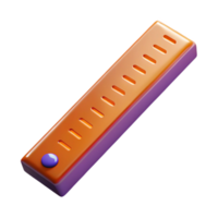 mysterious wonderful A stylized ruler. NO BACKGROUND with Transparent Background. authentic png