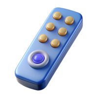 tranquil elegant A high-definition television remote control. NO BACKGROUND with Transparent Background. exclusive png