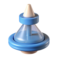 pristine gothic A 3D printer nozzle. NO BACKGROUND with Transparent Background. high quality png