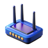 enchanting mysterious renaissance A network router with antennas. NO BACKGROUND with Transparent Background. impeccable png