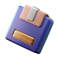spectacular abstract A floppy disk. NO BACKGROUND with Transparent Background. crisp png
