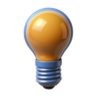 alluring modern A smart lightbulb. NO BACKGROUND with Transparent Background. masterfully captured png