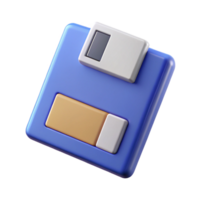 dynamic wonderful A floppy disk. NO BACKGROUND with Transparent Background. precision png