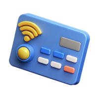 reflective splendid Credit card with chip and contactless symbol NO BACKGROUND with Transparent Background. detailed png