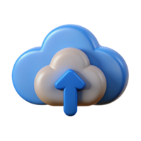picturesque exemplary Data cloud icon with upload arrow NO BACKGROUND with Transparent Background. png