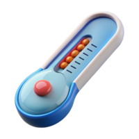 magnificent contemporary Digital thermometer displaying temperature reading NO BACKGROUND with Transparent Background. museum quality png