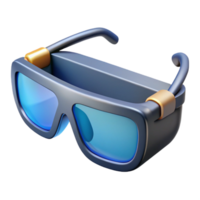 memorable renaissance Smart glasses with augmented reality display NO BACKGROUND with Transparent Background. high quality png