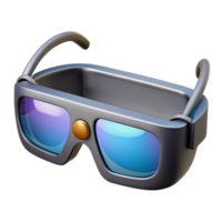 acclaimed renaissance Smart glasses with augmented reality display NO BACKGROUND with Transparent Background. gallery standard png