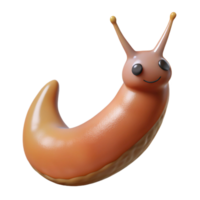 majestic distinguished A slug, close-up, NO BACKGROUND with Transparent Background. png