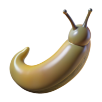 notable avant-garde A slug, close-up, NO BACKGROUND with Transparent Background. ultra HD png