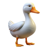 dynamic pristine A goose. NO BACKGROUND with Transparent Background. genuine png