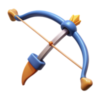 dramatic signature Bow and arrow of Artemis, NO BACKGROUND with Transparent Background. png