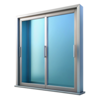 calm captivating Sliding glass door, aluminum frame, NO BACKGROUND with Transparent Background. elite png