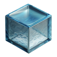 celebrated gothic Glass block, textured, NO BACKGROUND with Transparent Background. luxury png