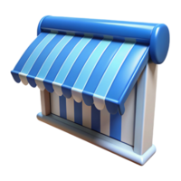 beautiful ethereal artistic Window awning, striped, NO BACKGROUND with Transparent Background. high quality png