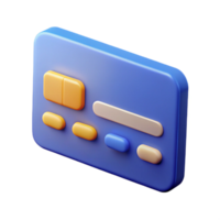 dramatic geometric A credit card. NO BACKGROUND with Transparent Background. studio quality png