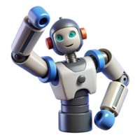 coveted tropical A robotic exoskeleton arm with enhanced strength capabilities. NO BACKGROUND with Transparent Background. 4K png