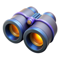 celebrated avant-garde A futuristic pair of binoculars with night vision capabilities. NO BACKGROUND with Transparent Background. precision png