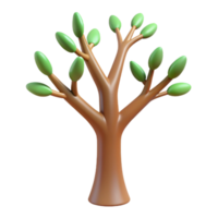 dynamic sumptuous A single, stylized tree with branches reaching upwards. NO BACKGROUND with Transparent Background. ultra HD png