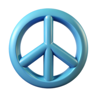 séduisant capricieux minimaliste une seul, abstrait symbole représentant paix. non Contexte avec transparent Contexte. professionnel png