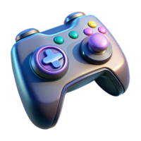 breathtaking distinctive Futuristic gaming controller with haptic feedback, NO BACKGROUND with Transparent Background. png