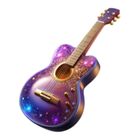 impressive rustic Guitar Front Angle Transparent Background authentic png