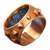 wonderful rustic Handcrafted Copper Bracelet Hammered Texture Isolated Element high resolution png