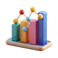 celebrated artistic Data science analytics graph NO BACKGROUND with Transparent Background. artisan png