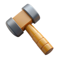 alluring vintage Sledgehammer, NO BACKGROUND with Transparent Background. sharp png