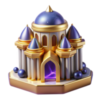 extraordinary rustic Iconic Building Iconography Cutout with Recognizable Architecture high resolution png