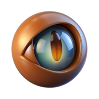 distinguished nordic A close-up of a cat's eye, NO BACKGROUND with Transparent Background. genuine png