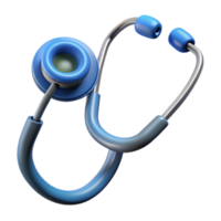 distinctive elegant Stethoscope with earpieces, NO BACKGROUND with Transparent Background. genuine png
