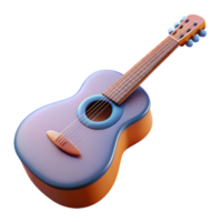 dynamic captivating Guitar with strings, NO BACKGROUND with Transparent Background. expertly shot png