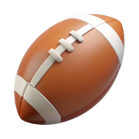 captivating distinctive Football, NO BACKGROUND with Transparent Background. png