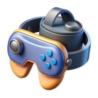 distinguished coastal Virtual reality headset with controllers NO BACKGROUND with Transparent Background. authentic png