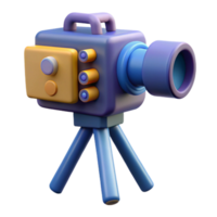 acclaimed classic camera with tripod mount NO BACKGROUND with Transparent Background. handcrafted png